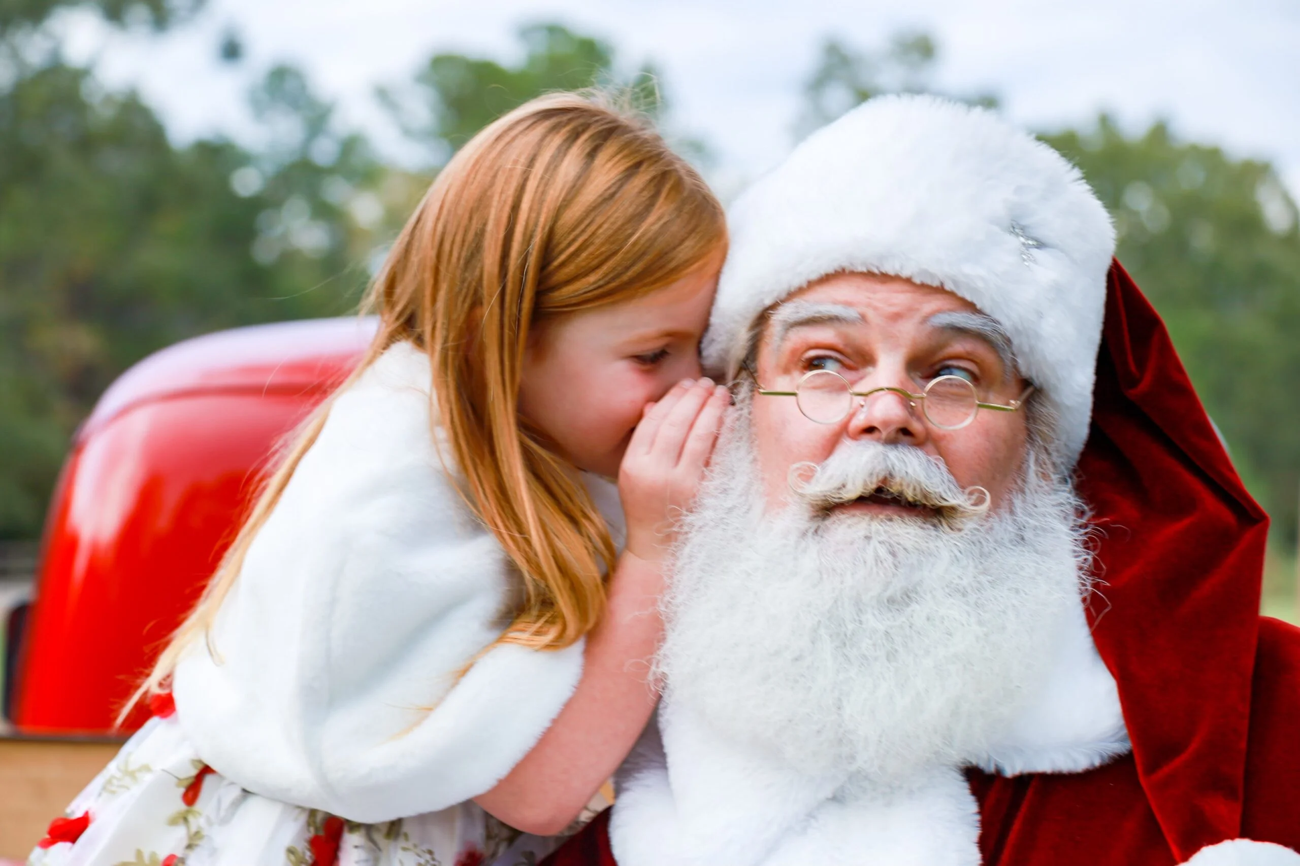 Santa in Casual Clothes