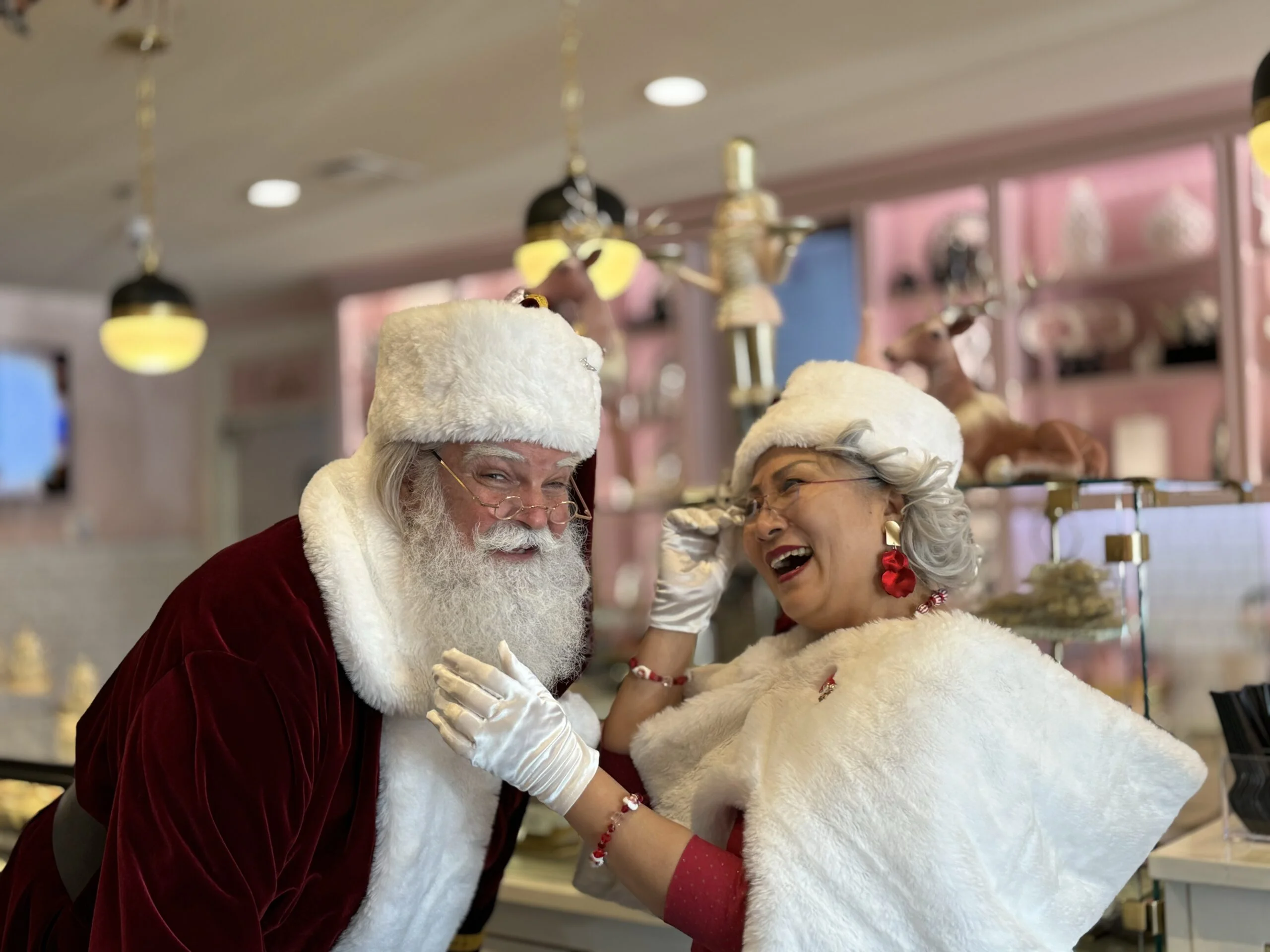 Kingwood Santa at Pool